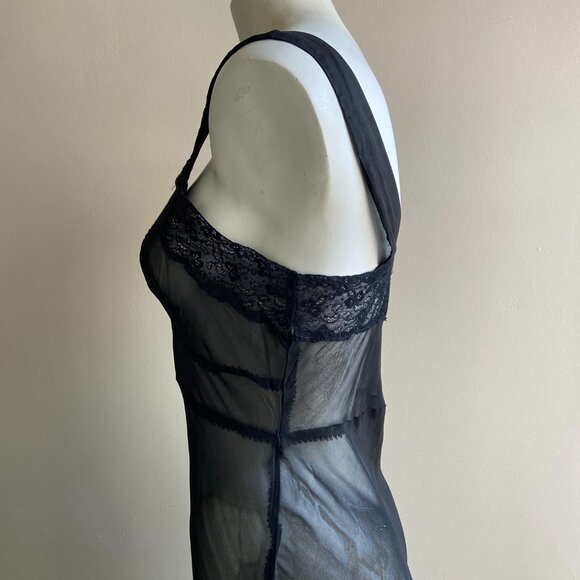 Vintage 1950s Sheer Lingerie Gown - Picture 10 of 14